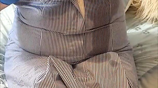 Naughty Nurse Julie - Oiled Tits & Bare Pussy Tease - 002-v-v-4-nurse-boobs