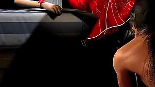 Animated Lust: Pixelated Curvy Vixen - 3D Animation Hentai