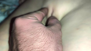 I masturbate my stepsister's perfect pussy!