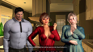 In Her Service V0.96 - Part 7 - Mistress Talia Had Sex Right in Front of Our Eyes, Luring Us Into the Swinger Lifestyle