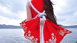 Ringo Mitsuki asian cosplay solo