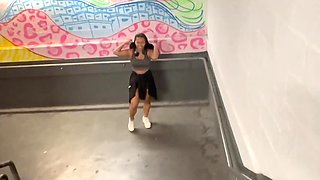 I destroyed her ass at a parking lot after she has sucked my dick hard