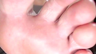 Kneel Before Helena's Scrunched Soles Featuring Helena Locke