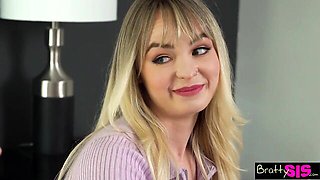 Bratty Sis featuring Alex Coal and Lilly Bell's blonde movie