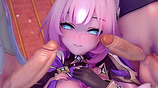Honkai Star Rail - Cyrene Horny Ntr Sex Scene - 3D Hentai Animations