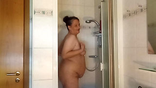 Mature woman in the shower... Are you gold chain or already my villa?