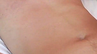 Skinny Asian Blonde Wide Open and Creampie Pussy Dripping