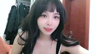 Super petite slim booty and busty asian web teen