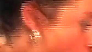 Porn on TV of Two Slutty MILFs Fucked and Cummed in Mouth by Young Huge Cock