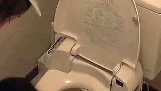 She Masturbated in the Toilet and Squirted a Lot! Allowed to Get Fucked Immediately! 3