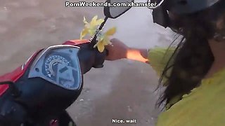 They fuck in a forest
