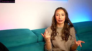 Caught Cheating: Secret Blowjob Adventure with Hot Brunette Teen Laura Quest