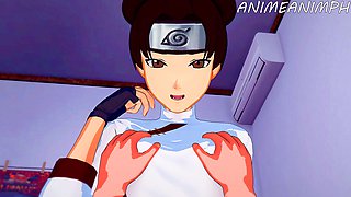 Unaware animation, tenten 3d, naruto shippuden samui