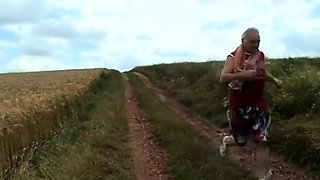 Teen fucks old cock