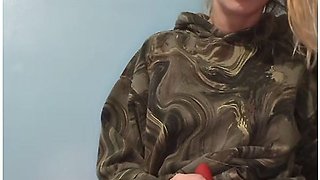 Masturbating With Mouth Vibrator On My Pussy Clip