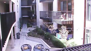 Hard doggy style fuck with Lana Smalls and a muscled Seth Gamble