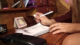 Petite teen is here to ride his cock and make him cuim all over