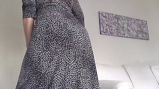 Jerking off Hard Inside Your Pants and Sniffing My Ass, Lady Victoria Valente