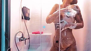 Indigo Rose Gets Solo Shower Time