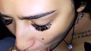 Mi Step Sister SUCKS me on the BEACH at night