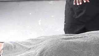 Presley Gets a BBC Massage