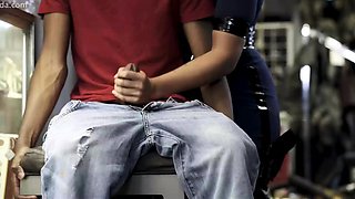 Camsoda   Pawn shop police slut