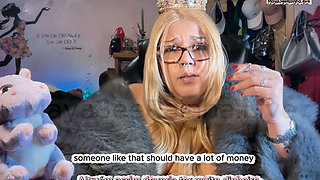 Diamonds on My Lips Bunda Fatal in Your Face - Come Chainsmoke with the BBW Brazilian MILF Goddess