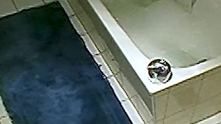 MILF Does Personal Hygiene in the Bathroom