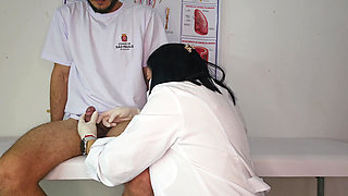 Student Is Seen by the University Nurse