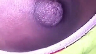 Indian Village Aunty Playing with Her Boobs Ready for Fucking in Midnight