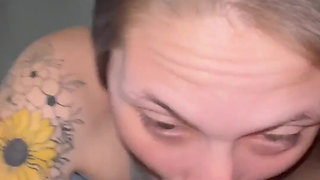 Sexy Pregnant Slut Sucking and Fucking Black Cock