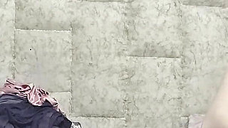 Stepbrother and Stepsister Hard Working in Bed