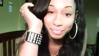 Sidney Starr's Black ASS Twerk - Interracial Cam Show