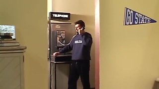 Rick Masters, Scott Lyons And Gia Paloma In Wild Night In College Dorm