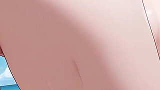 Boa Hancock Gets Fucked in Her Pussy and Ass on a Deserted Island!