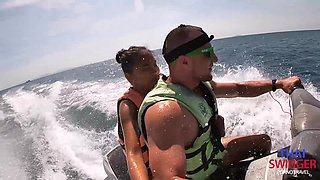 Thai Cutie Gets Hold Of a Hefty European Dick While Accompanying a Tourist On His Jet-ski Ride