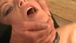Humiliasting dominating dildo pussy penetrated in ass in bondage