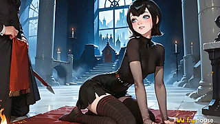 Mavis Dracula Rides Cock Until Orgasm in the Ai Remake of Hotel Transylvania