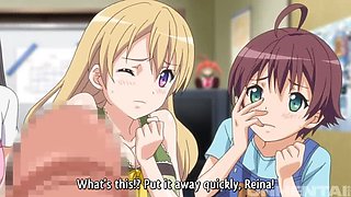 Small & Sexy Teens Experience a Man's Cock in Anime - Hentai [Subtitled]
