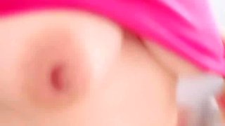 Japanese Teen Ravaged With Big Toy
