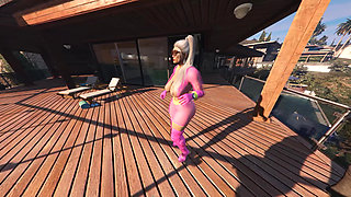 GTA 5 Franklin Hires Premium Lady in his Vinewood Mansion PART1