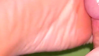Extreme Close up Sexy Soles Pretty Toes