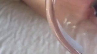 Pierced Pump Pussy! Daily Rountine Scene 1