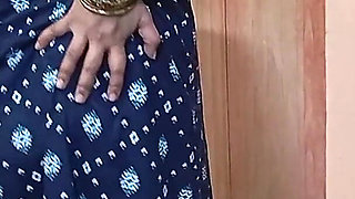 Indian Big Boobs Aunty Walk