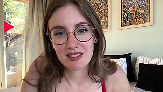 Great Big Boobs On Masturbating Redhead