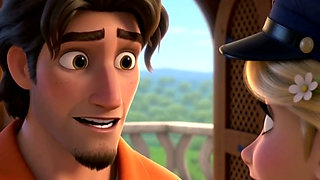 Flynn & Rapunzel: An Innocent Blowjob Adventure