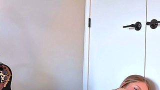 Hazel Winters Drilled Nonstop Then Squirts On The Machine
