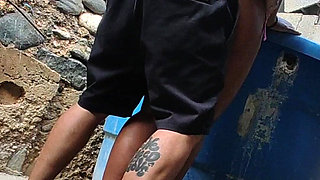 I Took My Stepdaughter Away From the Pool and Made Her Suck My Cock; She Has Such a Huge Ass