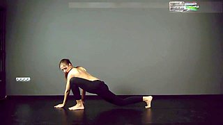 Yoga, gymnast, supple