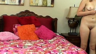 Small titted teen amateur rides dong and she loves it